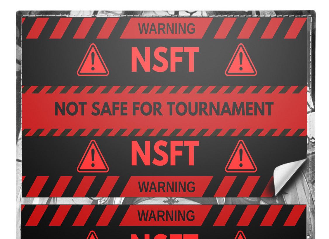 Alt-Art: NSFT Red Stickers