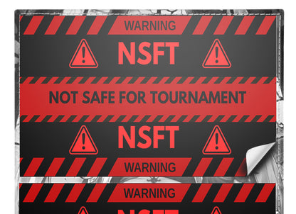 Alt-Art: NSFT Red Stickers
