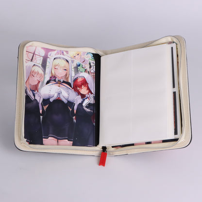Trinity 4-Pocket Trading Card Binder Spicy Hot Games Trinity 4-Pocket Trading Card Binder Spicy Hot Games