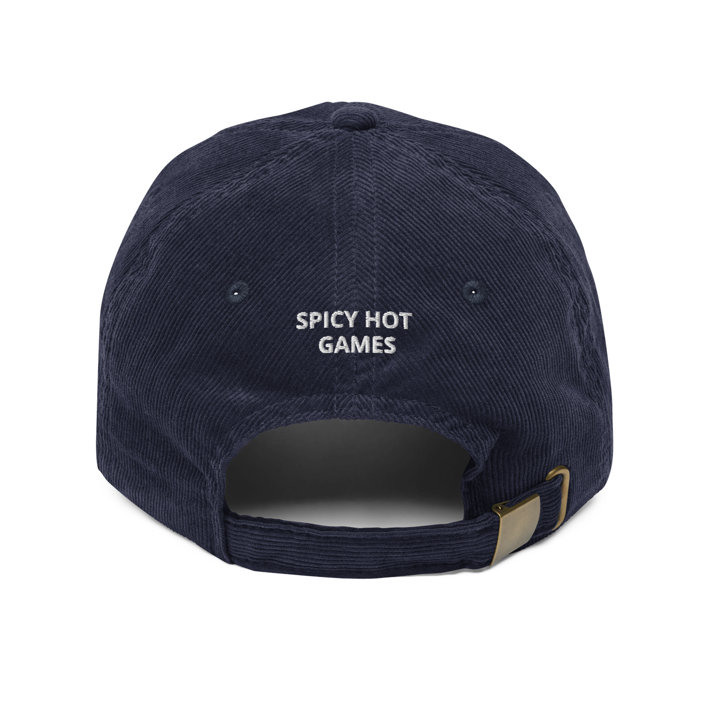 Spicy Hot Vintage Corduroy Embroidered Cap