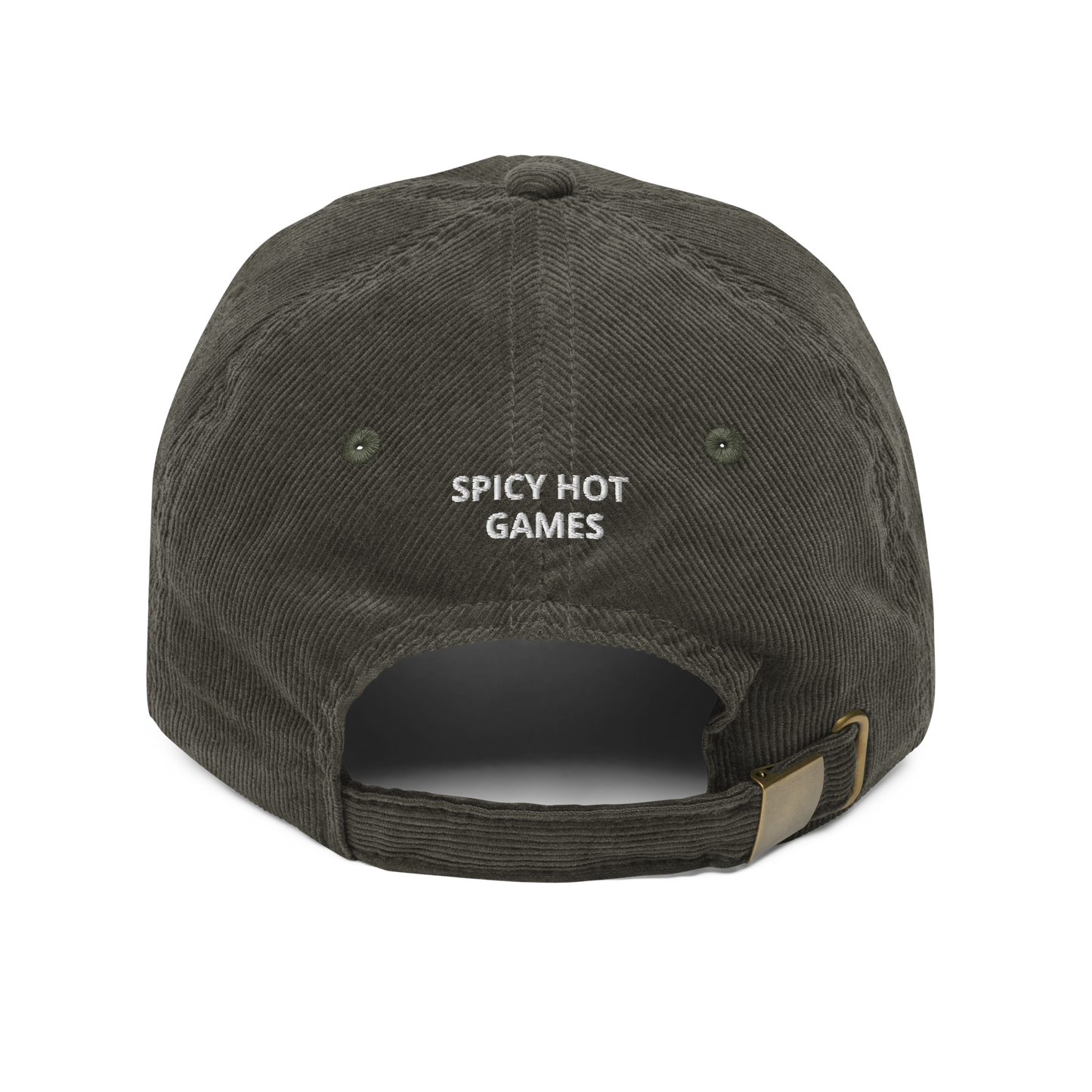 Spicy Hot Vintage Corduroy Embroidered Cap