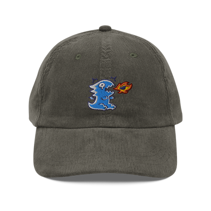 Spicy Hot Vintage Corduroy Embroidered Cap